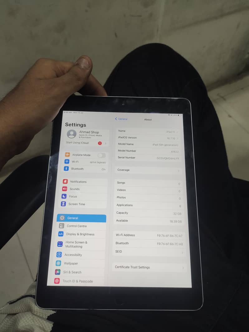 ipad11 5th generation 2