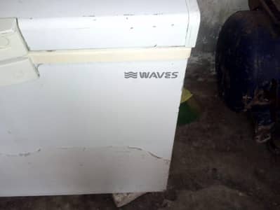 waves freezer double door