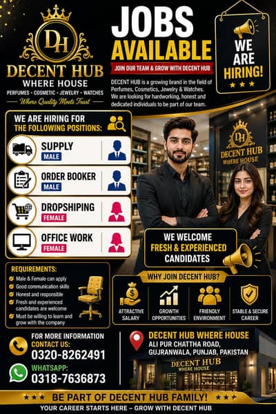jobs in gujranwala ali pur chatha road