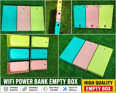 WiFi Router Power Bank Empty Box | High Quality Plastic Enclosure