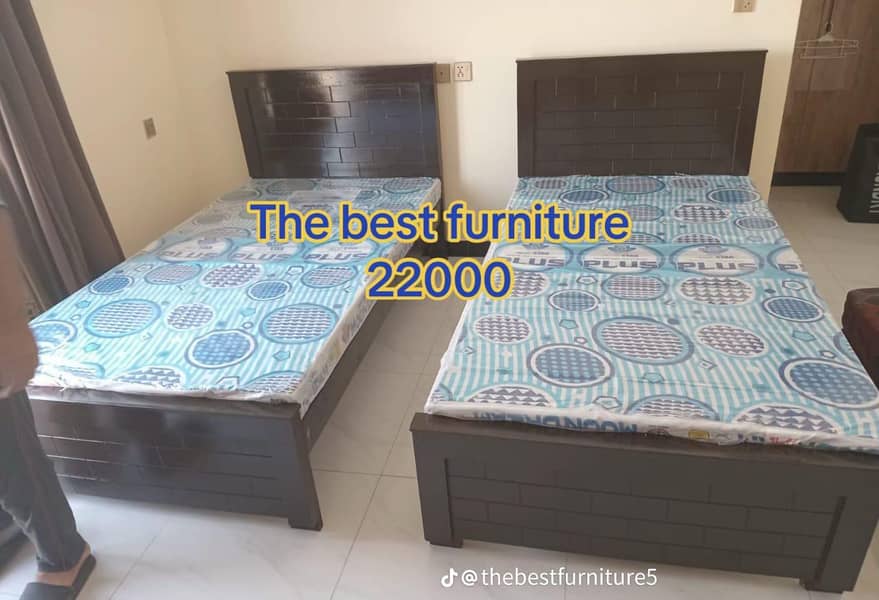 1 single bed+ Double bed 3