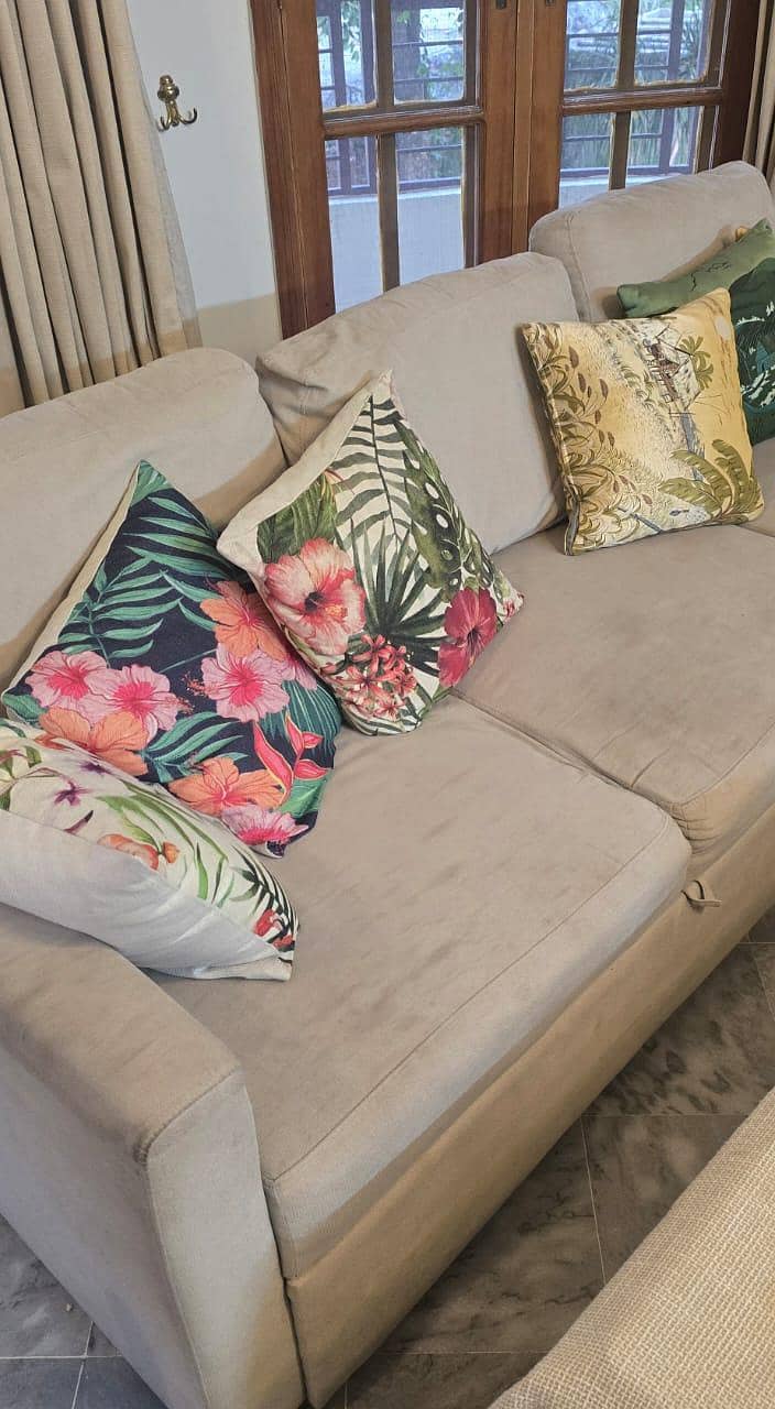 L shaped sofa set 2