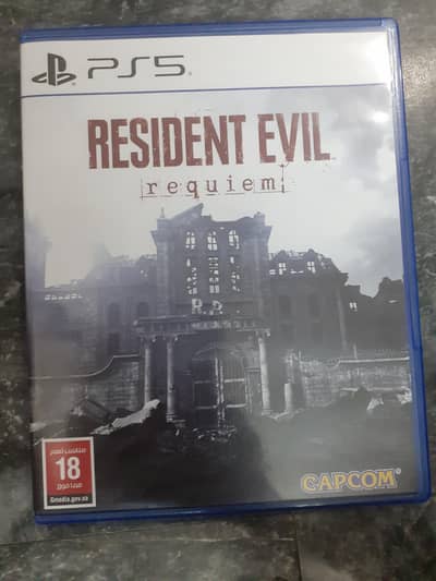 Resident Evil requiem ps5 disc