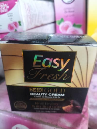 easy fresh 24k gold cream