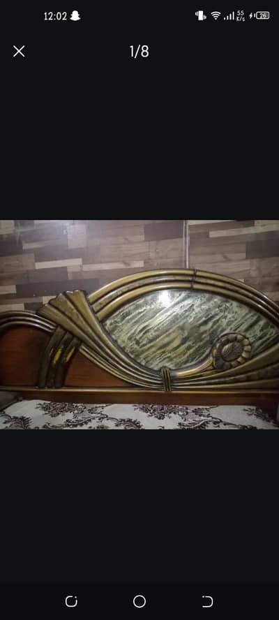 complete bed set with 1 dressing table