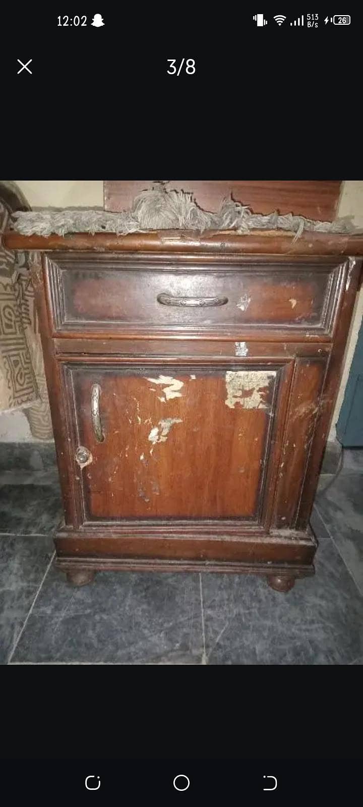 complete bed set with 1 dressing table 2