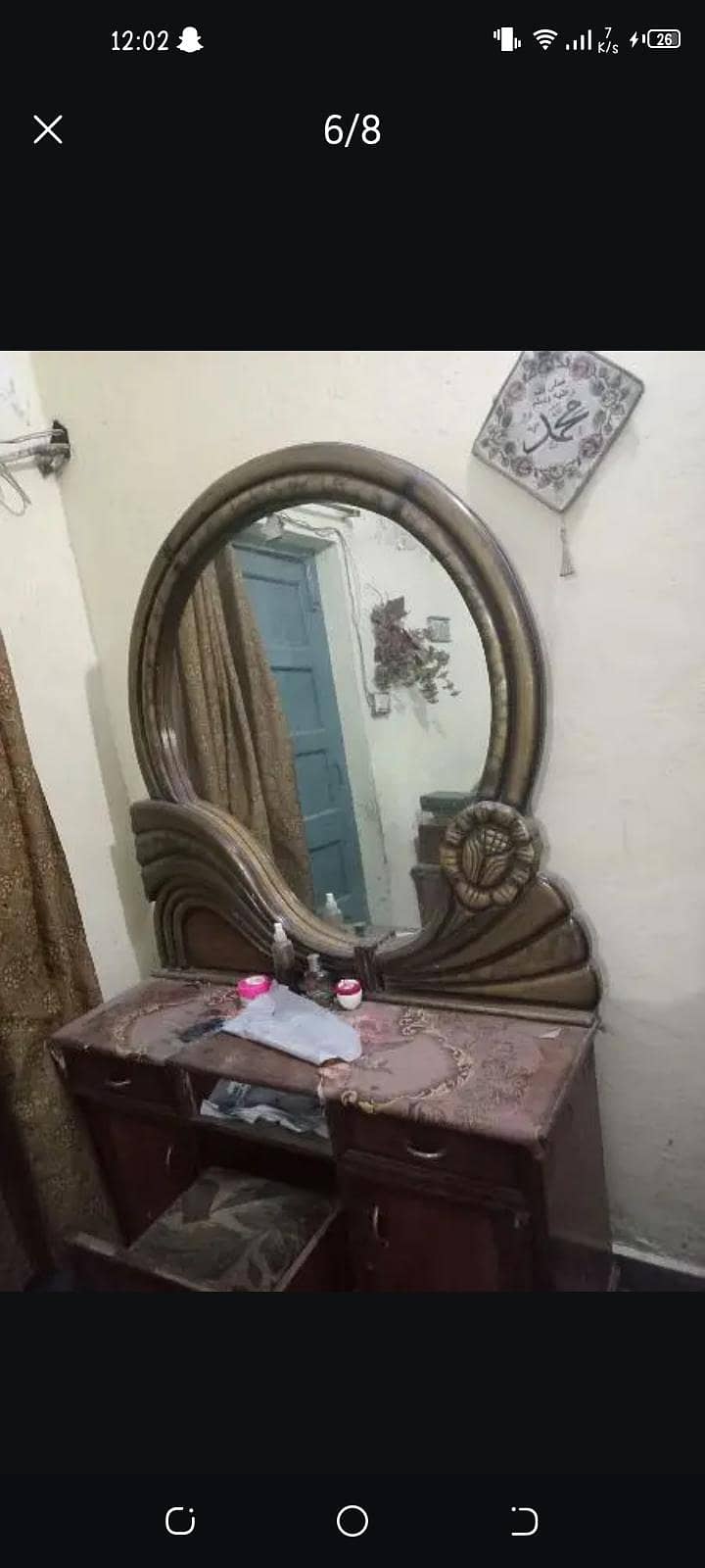 complete bed set with 1 dressing table 4