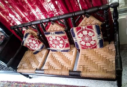 Punjabi traditional style Lounge chairs with matching tables
