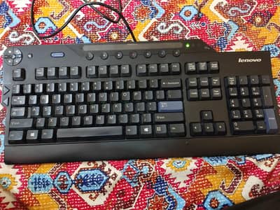 Lenovo keyboard with extra keys + 2 usb port
