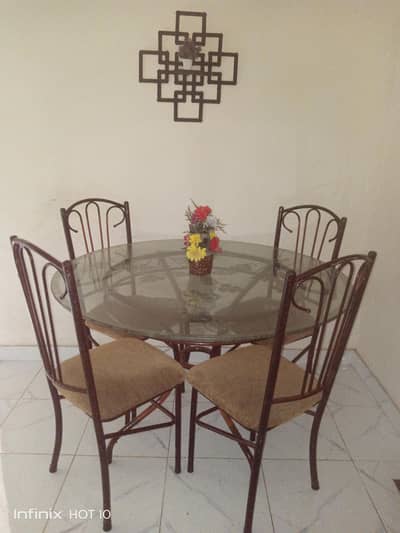 Dining table with 4 chairs