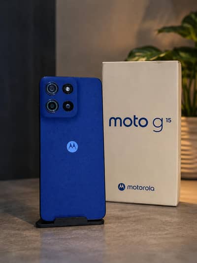 Motorola G15 Premium Design and Fast Performance