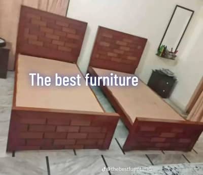 1 single bed+ double bed stocks available hai