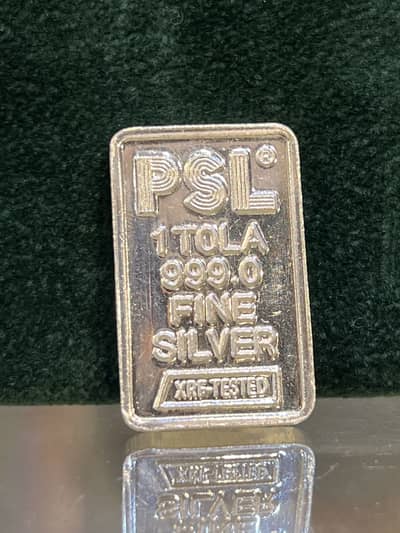 1 tola silver piece 24k