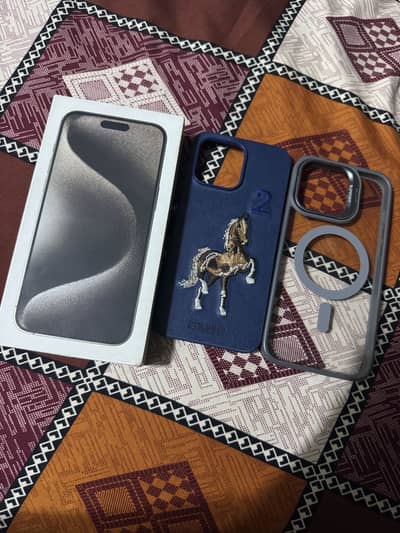 Iphone 15 Pro Max 256Gb Non PTA Complete Box