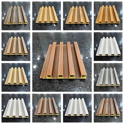Wpc wallpanel-Pvc hard panel-Solid wallpanel-Wall panel-fluted panel