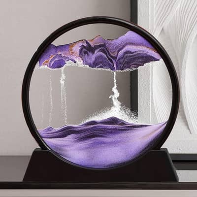 3D Moving Sand Art Lamp-Flowing sand