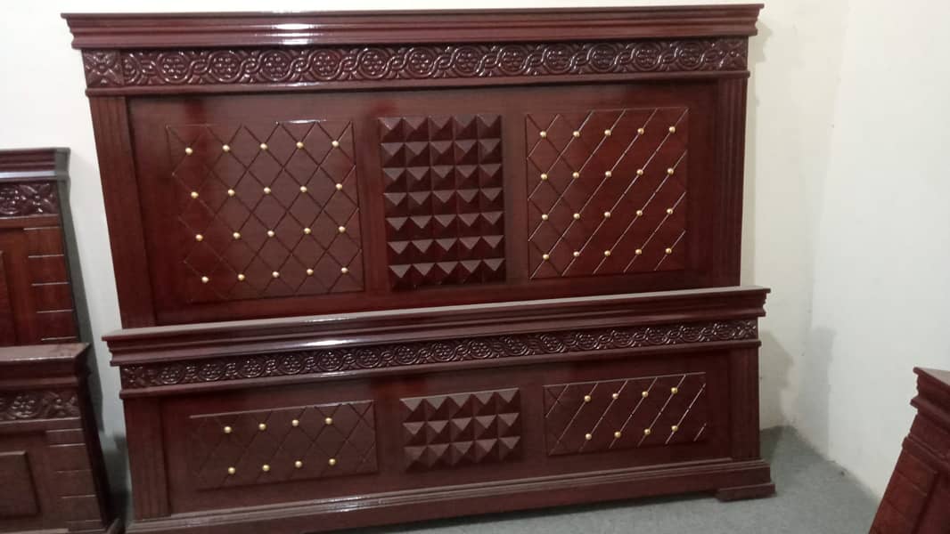 bed set/sofa set/almari/7seater sofa/double bed/king size bed set 12