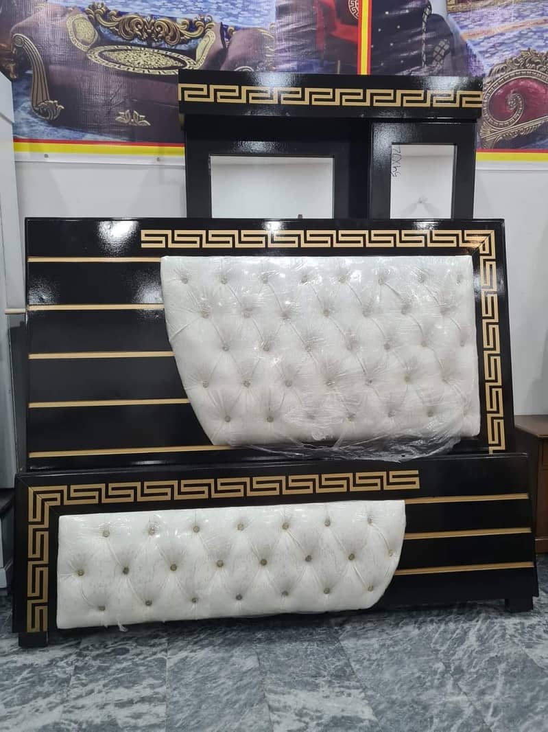 bed set/sofa set/almari/7seater sofa/double bed/king size bed set 14