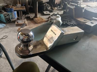 trailer hitch ball mount