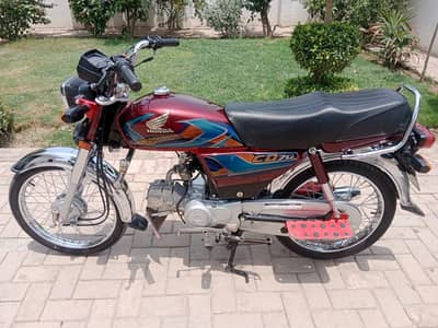 Honda CD 70 bike for sale model 2026
