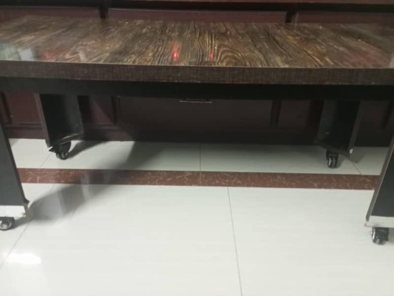 2 single seater sofa with table 2