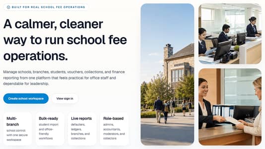 School Fee Management Software - [Free for Limited Schools]