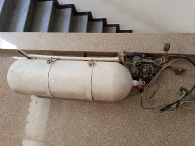 CNG Cylinder + kit + Pipe + Wiring(Urgent Sale)
