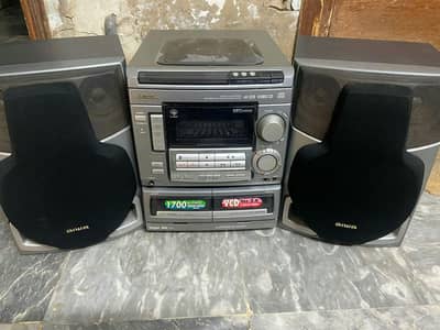 Aiwa Tape Recorder  / Deck / 3 VCD  player  / digital Radio Aiwa