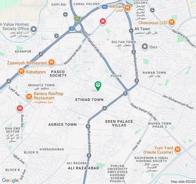 A 10 Marla Residential Plot for Sale Royal Enclave-1, Etihad Town Lahore