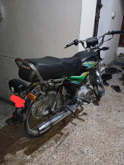 Honda CD-70 Black 2012 Model