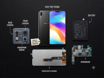 VIVO Y85 OFFICIAL PTA APPROVED PARTS FOR SALE