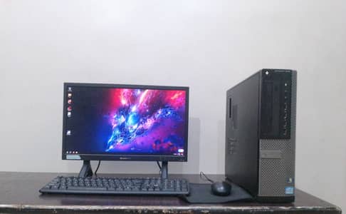 Dell OptiPlex 7010 Core i3 3rd Gen Complete PC Setup | 22" Lenovo LCD