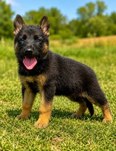 German shepherd Dubal cout mail 2 mahnt for sale active and healthy