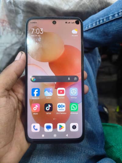 redmi 10 no open repair 6-128 all ok official PTA Duel sim