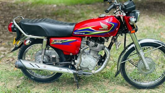 Honda CG 125 Red | Original Tanki Tapay | Excellent Condition