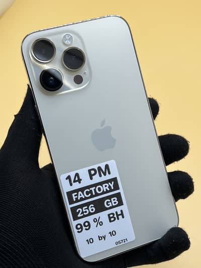Apple iPhone 14 Pro Max 256 GB Factory unlock Non PTA 99% BH
