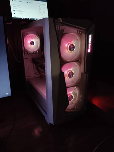 Gaming Case Atx Case  With 4 Argb Fans