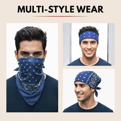 Stylish Blue Bandana | Good Condition