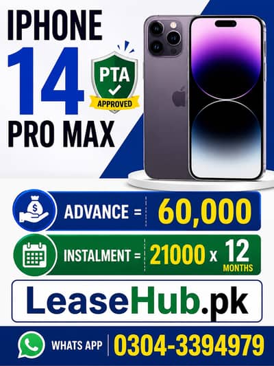 Apple iPhone 14 Pro Max Pta Approved on Easy Installment