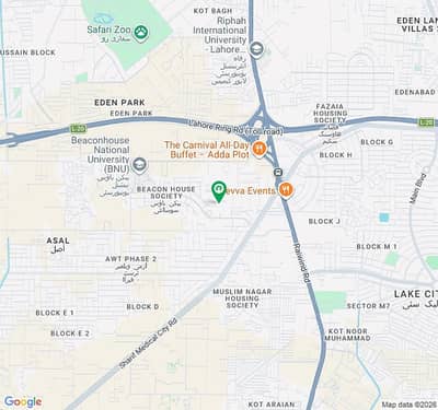 10 Marla Corner Plot for Sale in B Block Beacon House Society, Raiwind Road Lahore | Prime Location