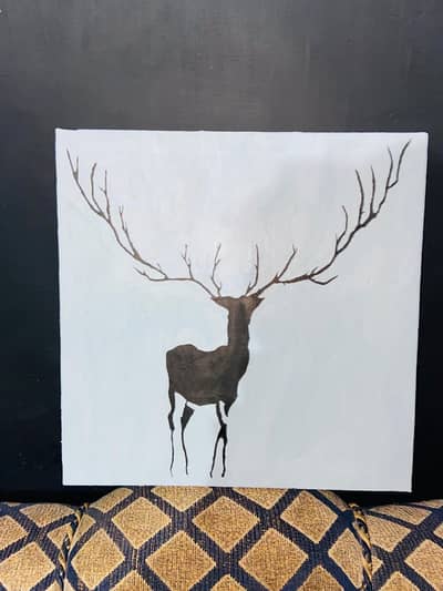 homemade oil painting 12x12