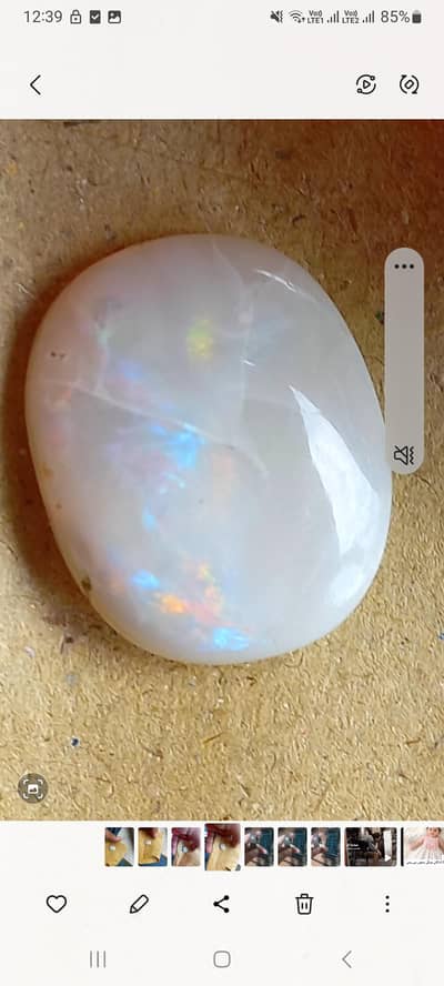 Australian White Fire Opal