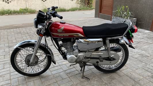 Honda CG125 self start