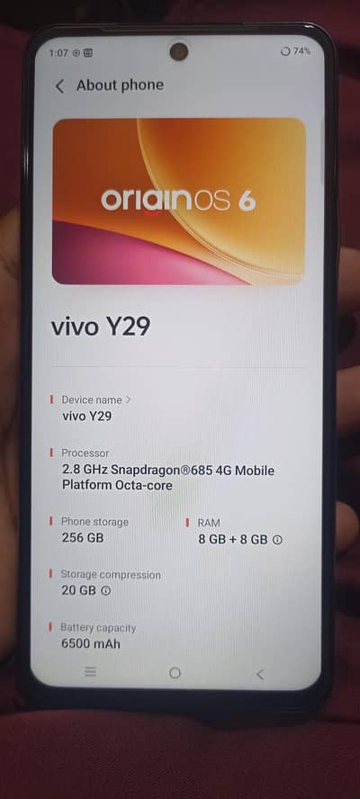 Vivo Y29 (8/256)