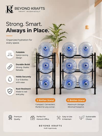 Bottles Stand for home and office Premium Quality  19 litres
