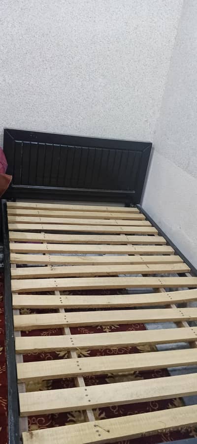Single Bed with Mattress – Good Condition