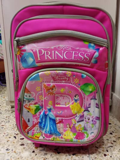 Princess Girls School Bag