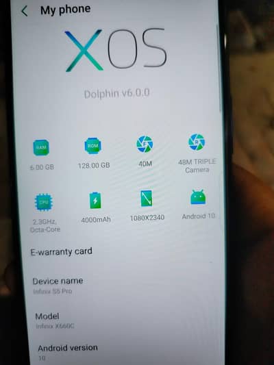 Infinix S5 Pro