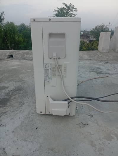 pel split ac indoor outdoor 1.5 ton working