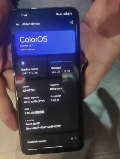 OPPO f19 Pro
